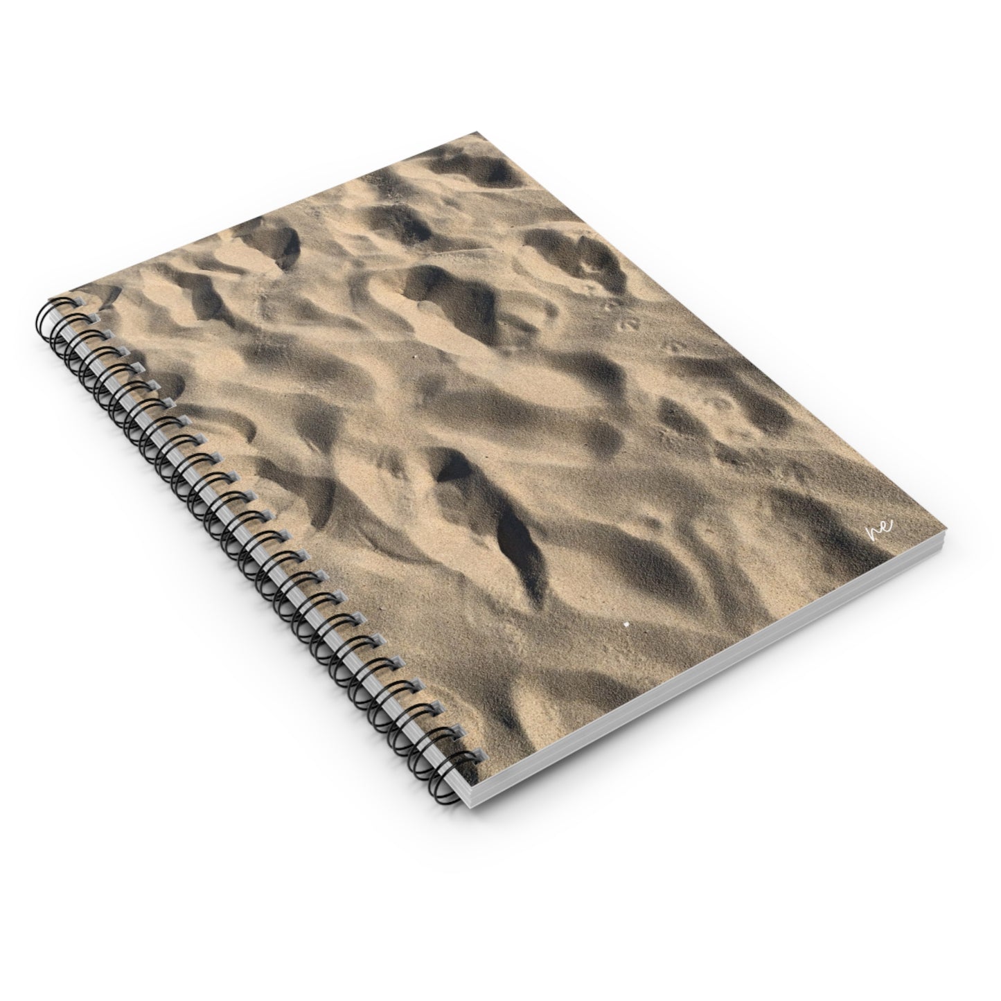 Sandy Prints - Spiral Notebook - Ruled Line