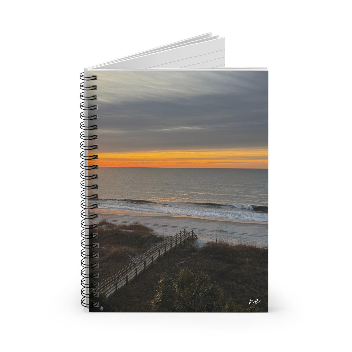 Beach Front - Spiral Notebook - Ruled Line