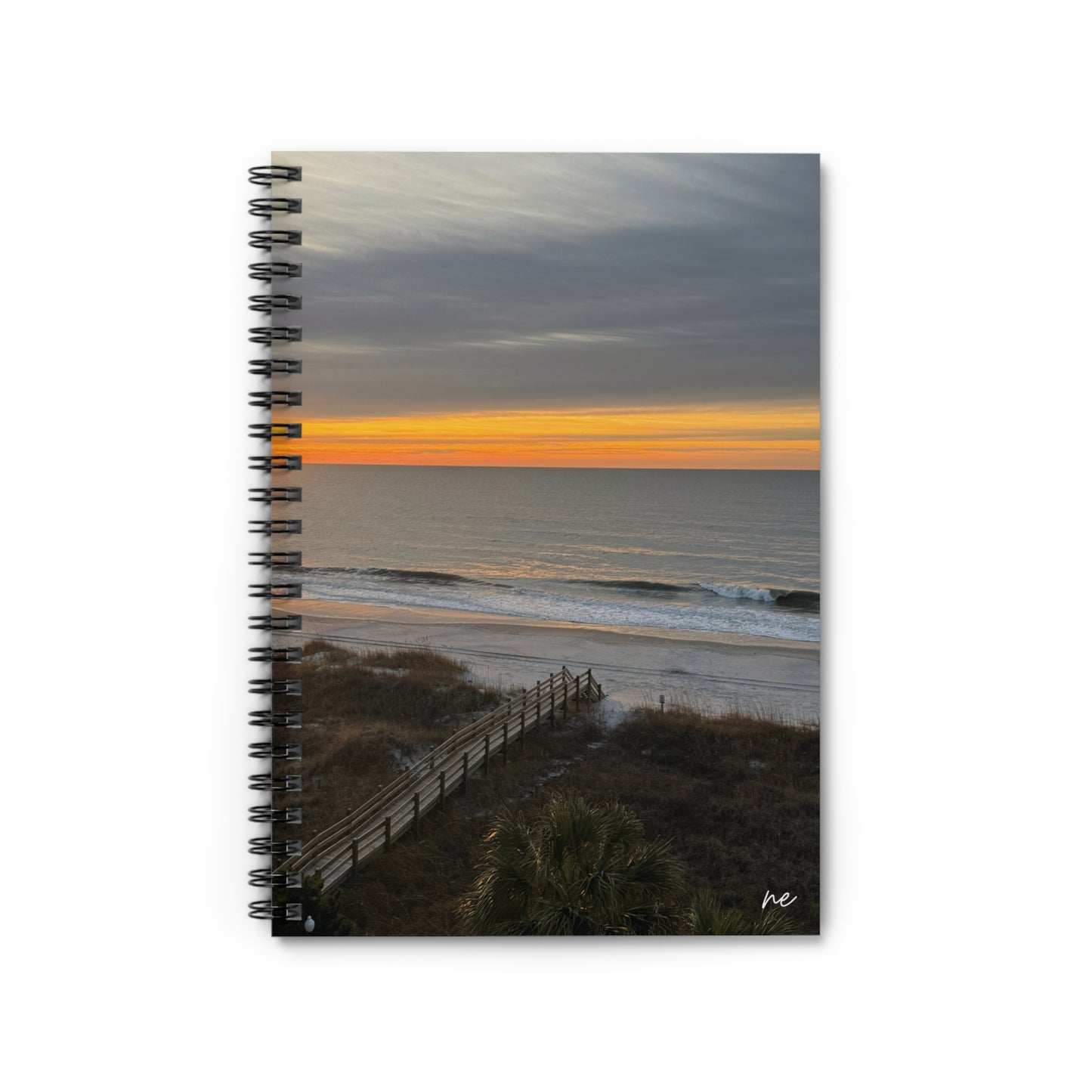 Beach Front - Spiral Notebook - Ruled Line