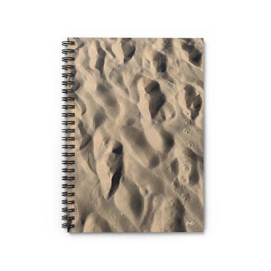 Sandy Prints - Spiral Notebook - Ruled Line