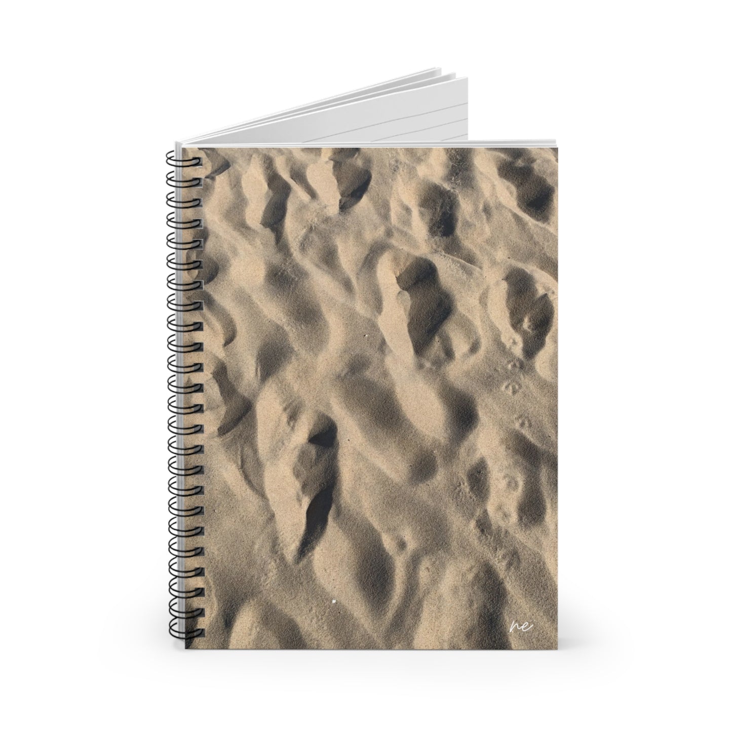 Sandy Prints - Spiral Notebook - Ruled Line